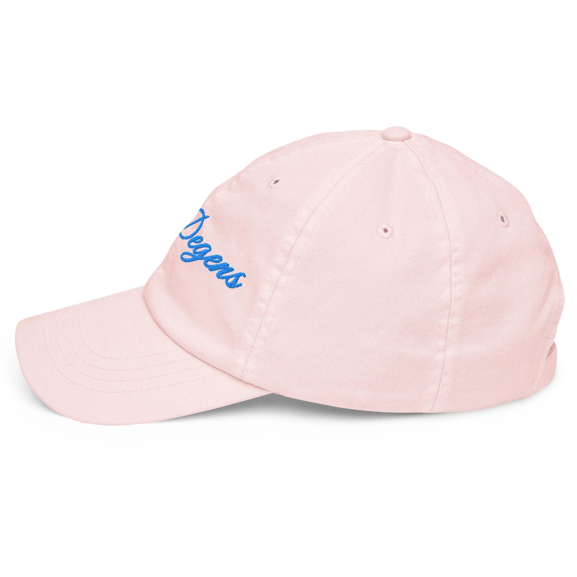 Classic Pink Cap OFF!Babe | Minimalist Streetwear Headwear Side View