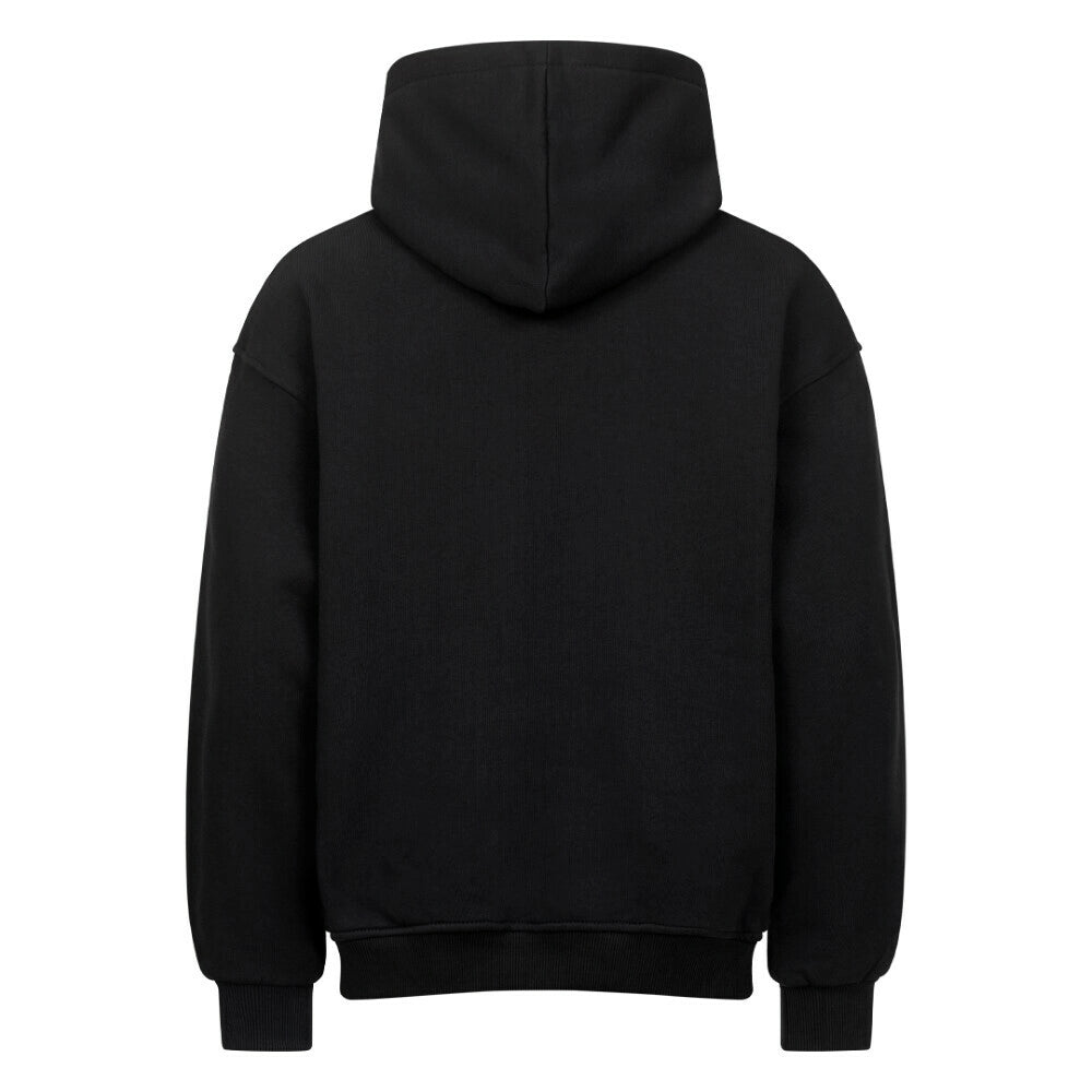 Le Pé Pè Oversized Hoodie Black Front – Luxury Meme Fashion by CUKIDRIP