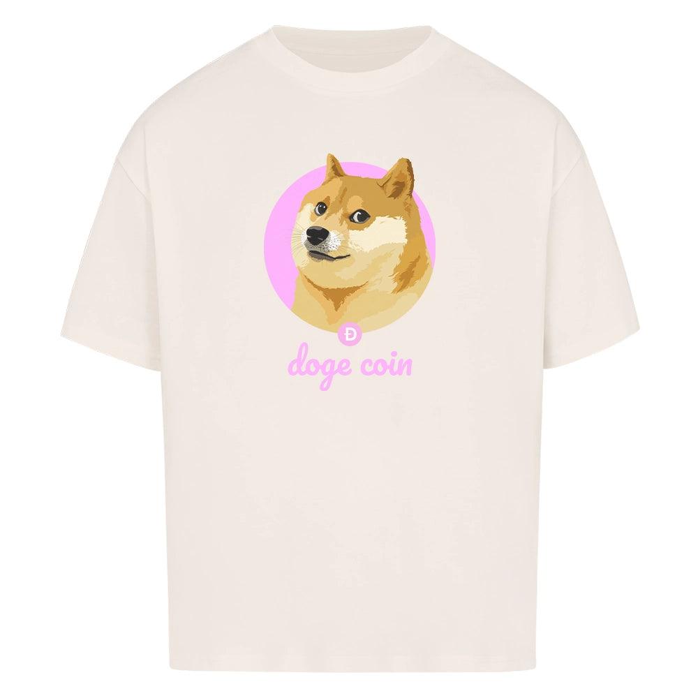 Much Wow Oversized T-Shirt | Doge Meme Crypto Streetwear | Premium Heavyweight