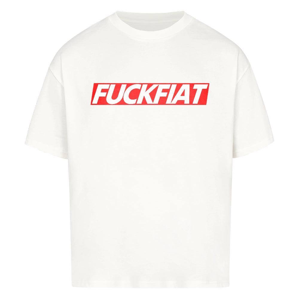 White Oversized T-Shirt Zero Fiat Given | Embroidered Crypto Merch with Clean Fit